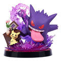 Pokemon Funism Prime Figure Gengar and Mimikyu 20cm