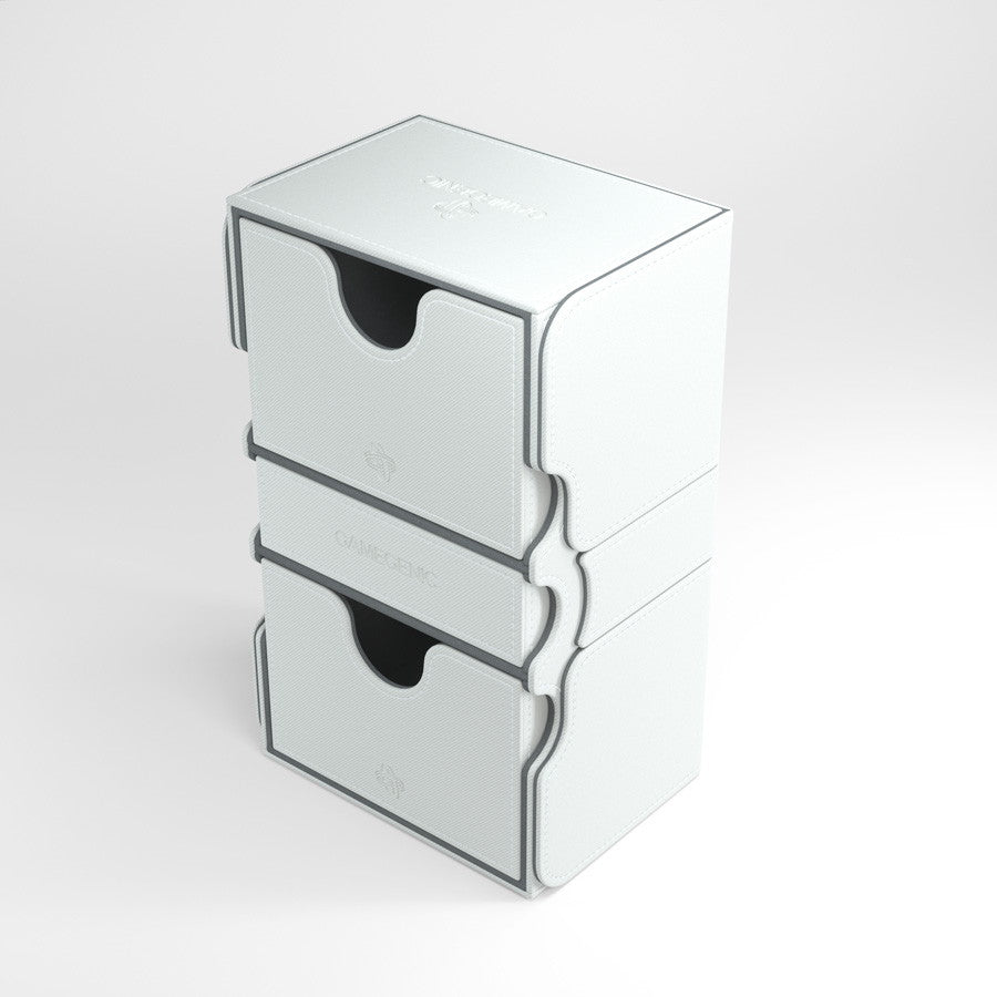GameGenic Stronghold 200+ Convertible Deck Box (White)
