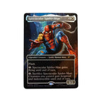 Marvel Legends Magic: The Gathering Action Figure Battle-Damaged Spider-Man (plus Exclusive Foil Card)