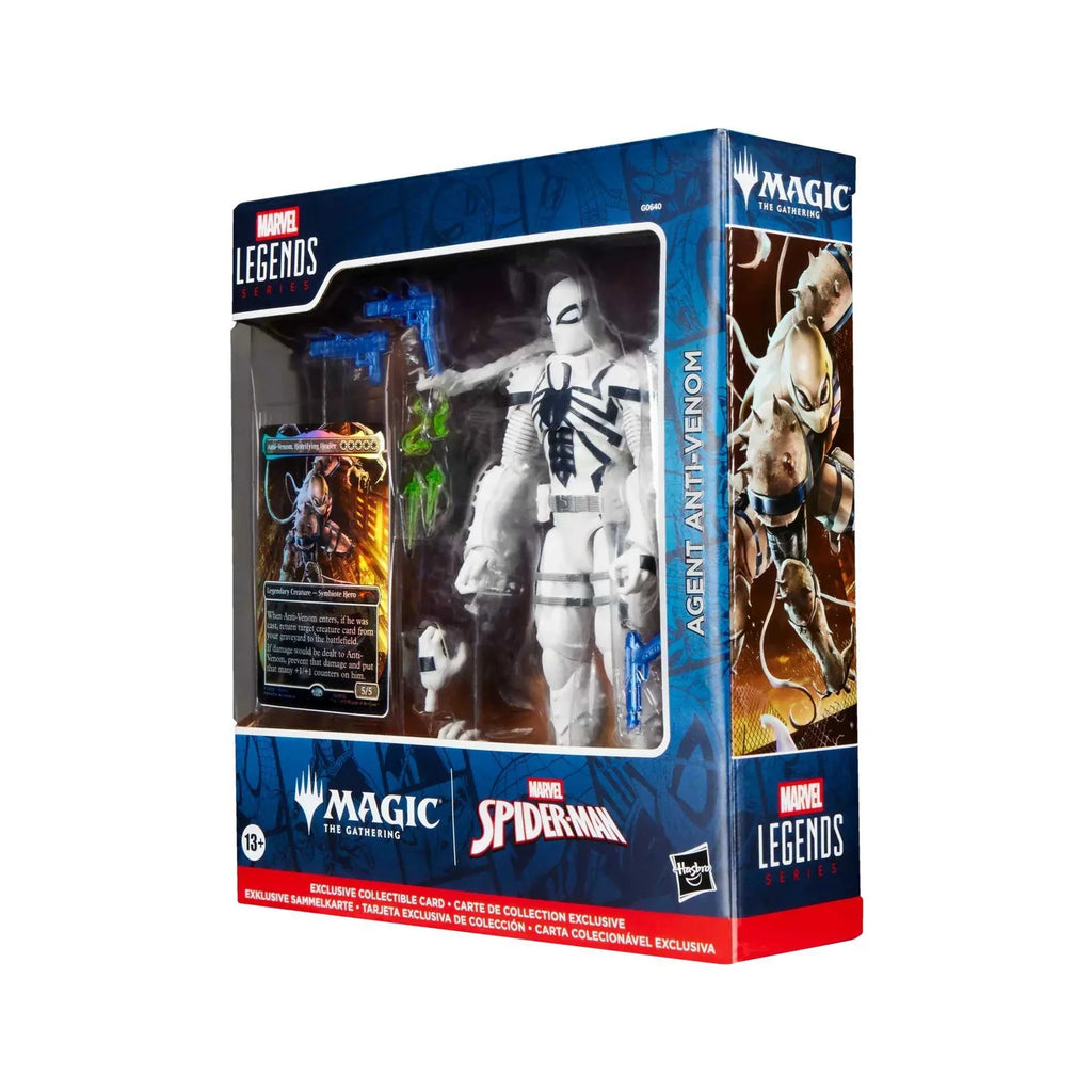 Marvel Legends Magic: The Gathering Action Figure Agent Anti-Venom (plus Exclusive Foil Card)