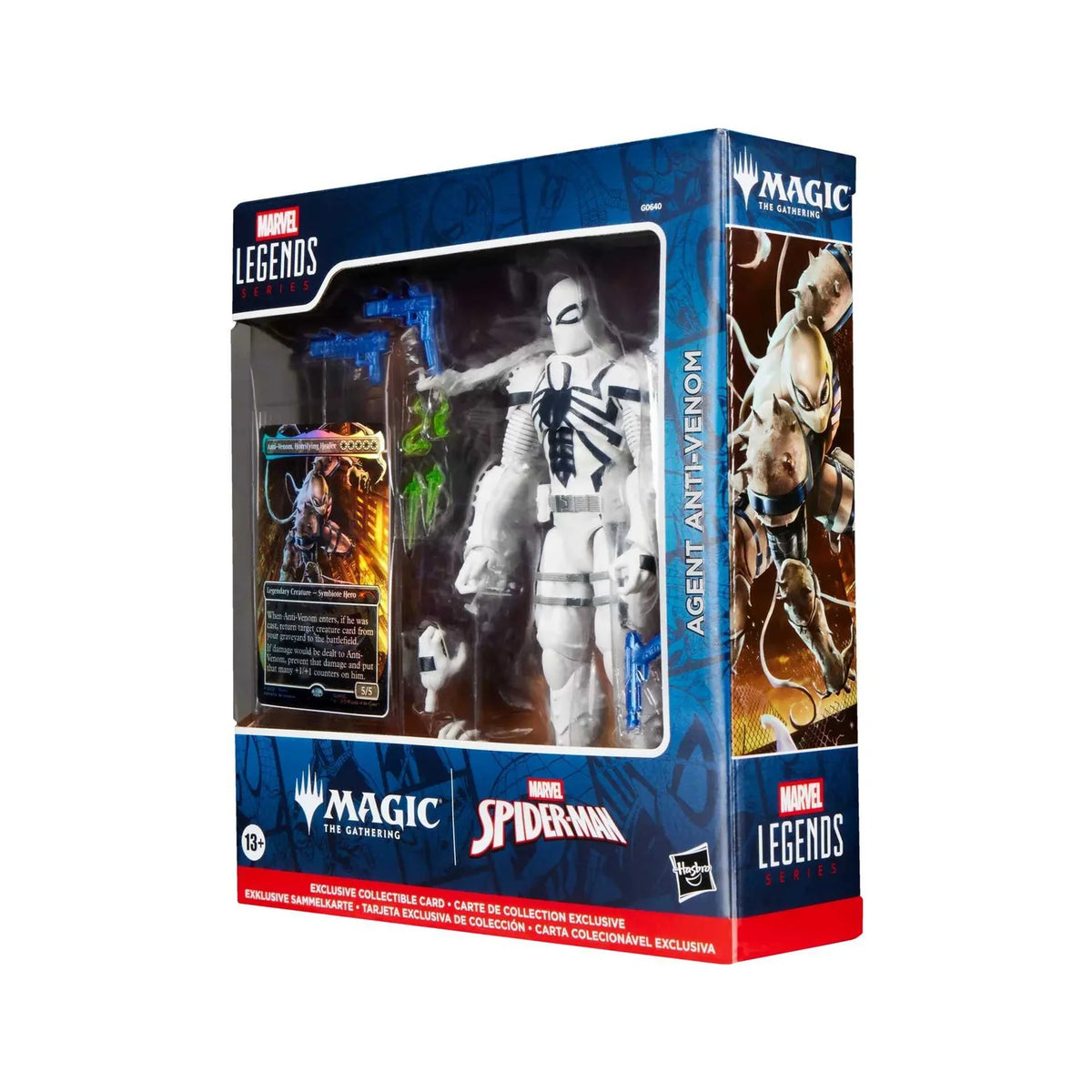Marvel Legends Magic: The Gathering Action Figure Agent Anti-Venom (plus Exclusive Foil Card)