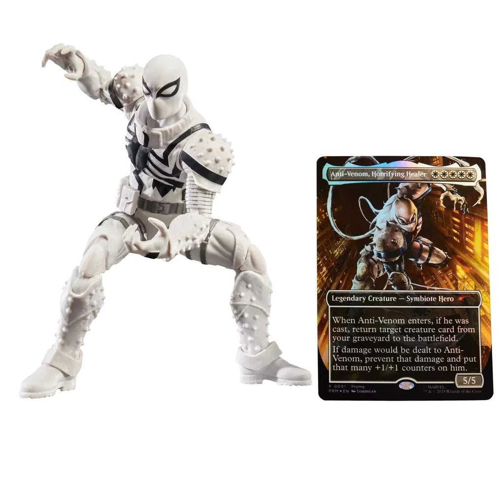 Marvel Legends Magic: The Gathering Action Figure Agent Anti-Venom (plus Exclusive Foil Card)