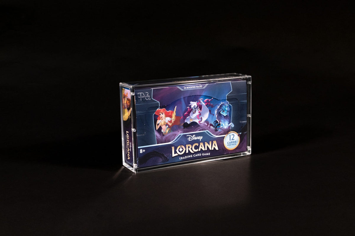 The Acrylic Box - Premium Case for Disney Lorcana Booster Box