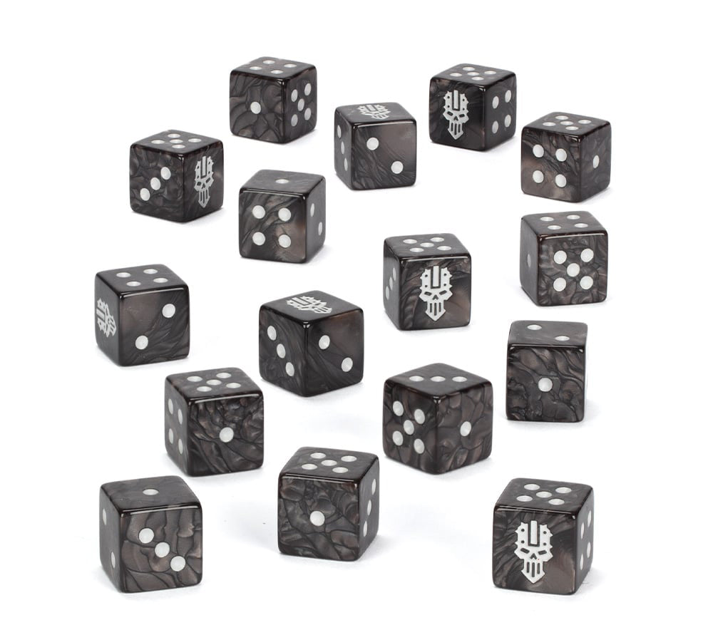 Warhammer: 40K - Chaos Space Marines Iron Warrior Dice Pack