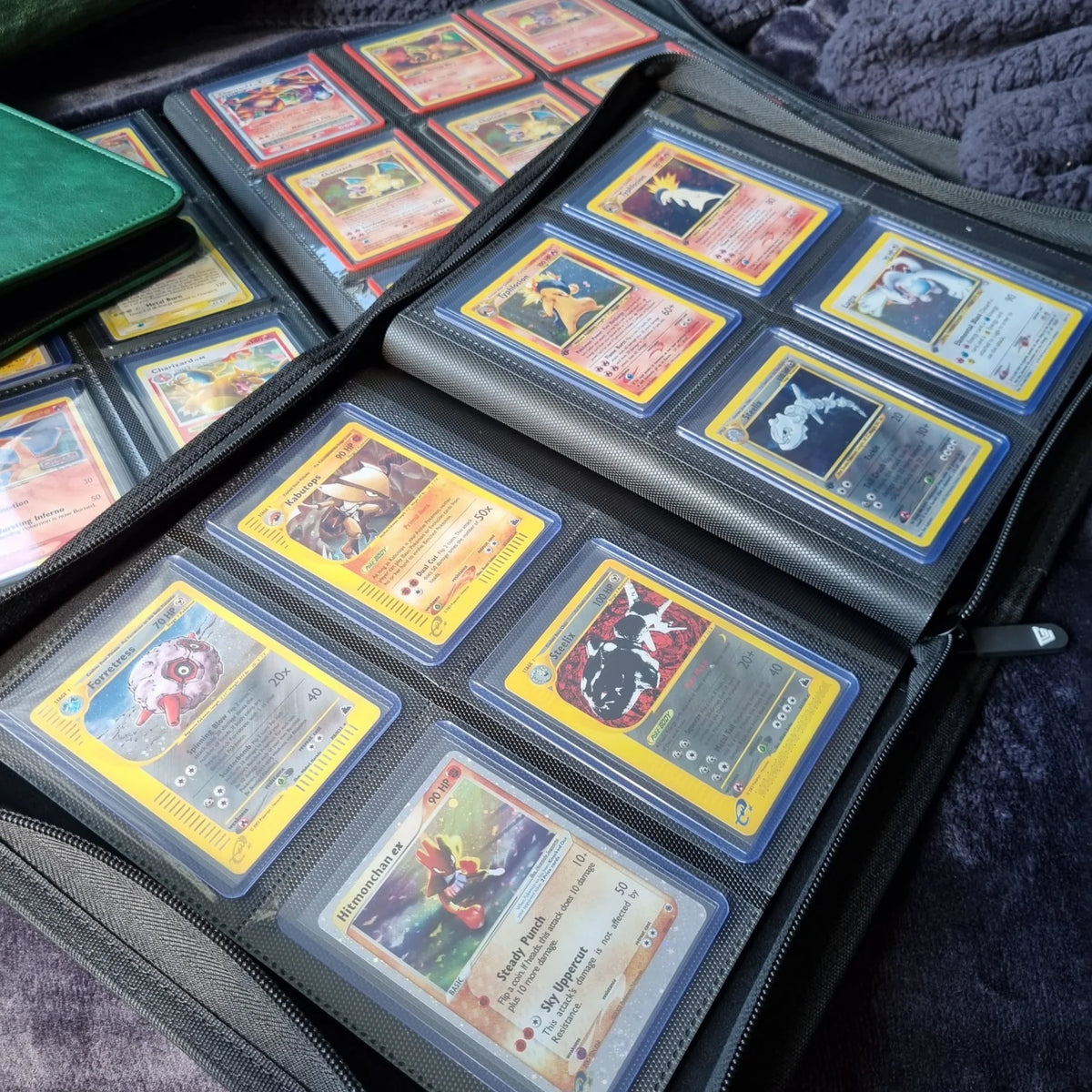 Gemloader Premium Toploader fit collector's binder (112 pockets 2X2)