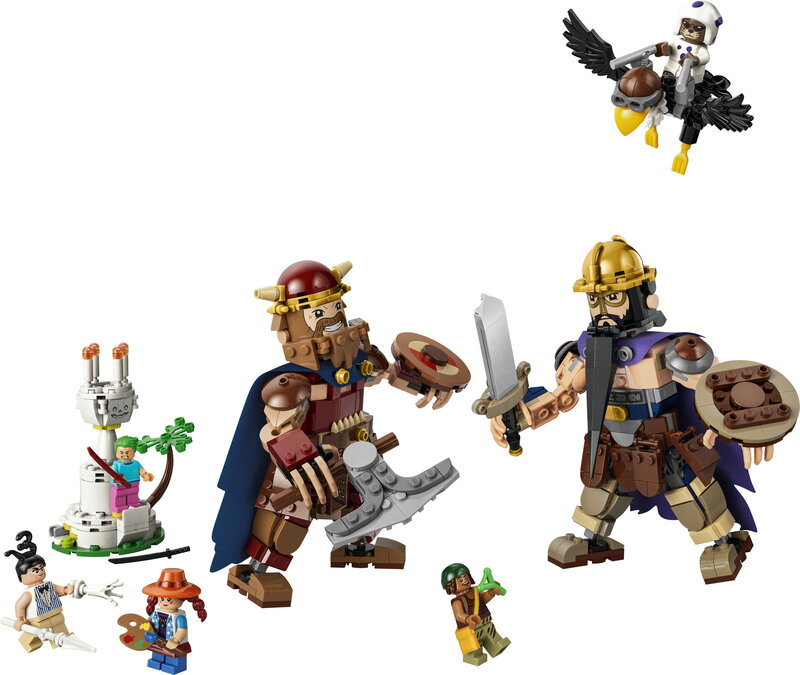 LEGO One Piece Dorry mot Brogy - jättarna i Little Garden 75644