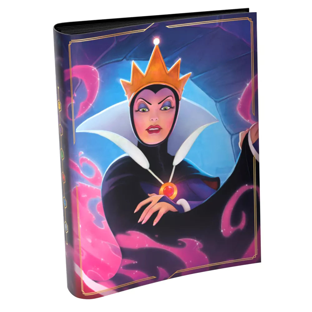 Disney Lorcana TCG: 10 Page Portfolio Samlarpärm (Evil Queen)