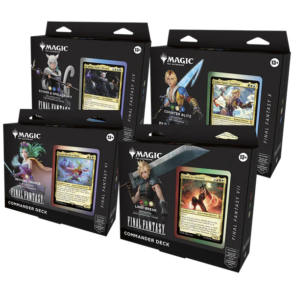 Magic The Gathering: Final Fantasy Commander Deck