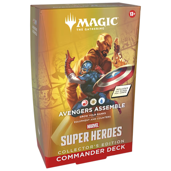 Magic: The Gathering Marvel Super Heroes Collector's Edition Commander Deck
