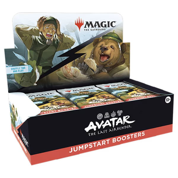 Magic File Cover To Rbox Magic: The Gathering - Avatar: The Last Airbender Jumpstart Booster Di ...