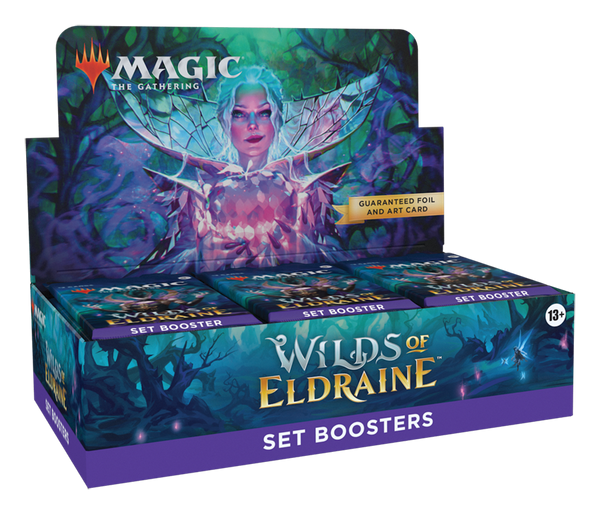 Magic: The Gathering Wilds of Eldraine Set Booster Display Box (30 packs)