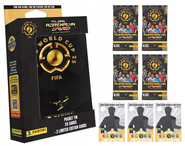 Panini Adrenalyn XL FIFA Club World Cup 2025 Pocket Tin