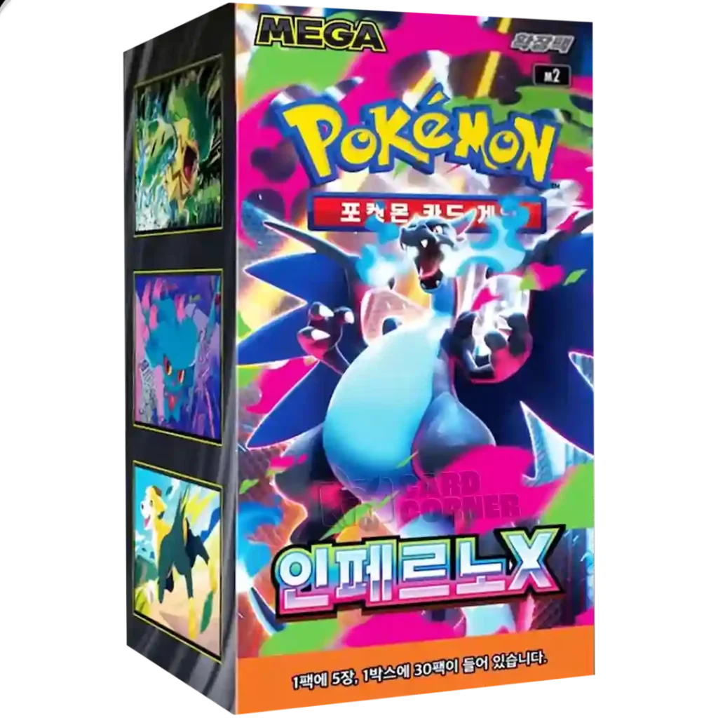 Pokemon Mega: Inferno X Booster Box Display (30-pack)(Koreansk)