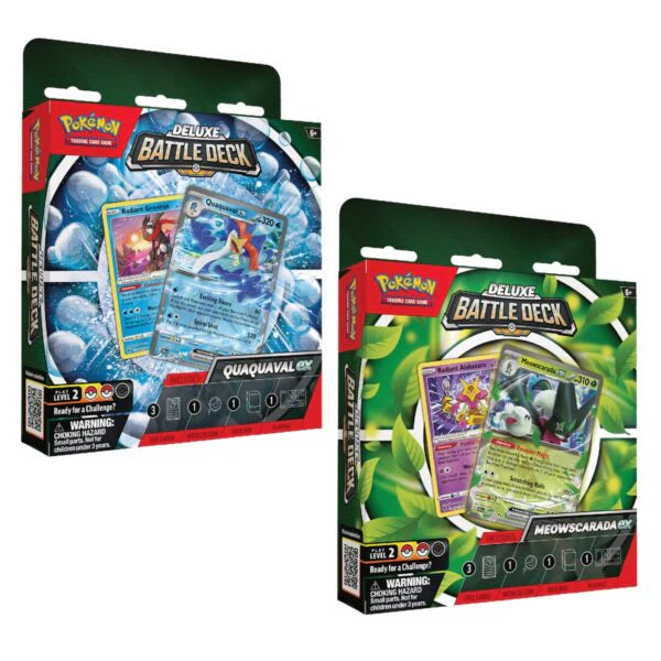 Pokemon TCG: Deluxe Battle Deck - Meowscarada / Quaquaval