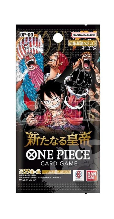 One Piece Card Game: The Four Emperors [OP-09] Booster (Japansk version)