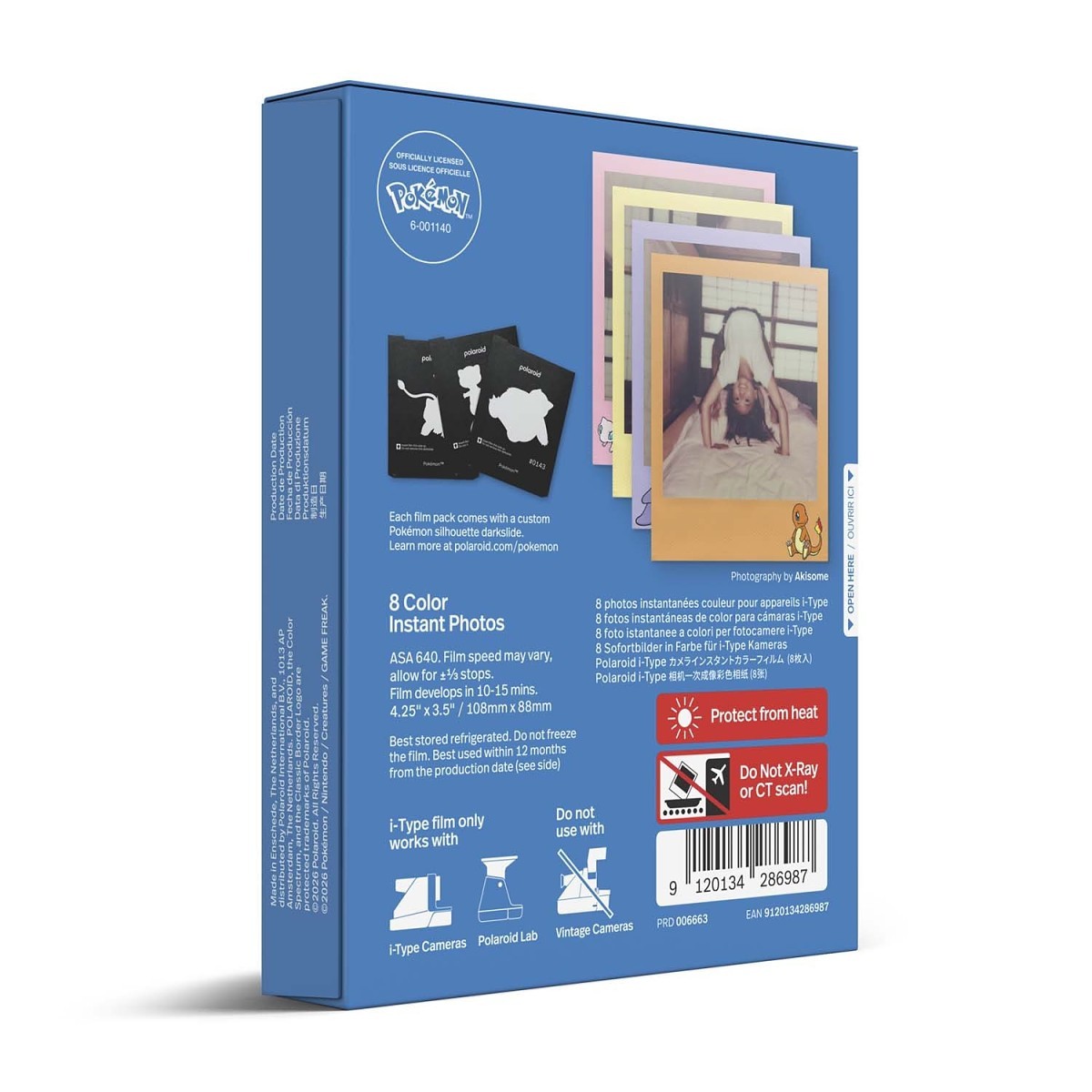 Pokemon × Polaroid: Polaroid Color i-Type Film Pokemon Edition