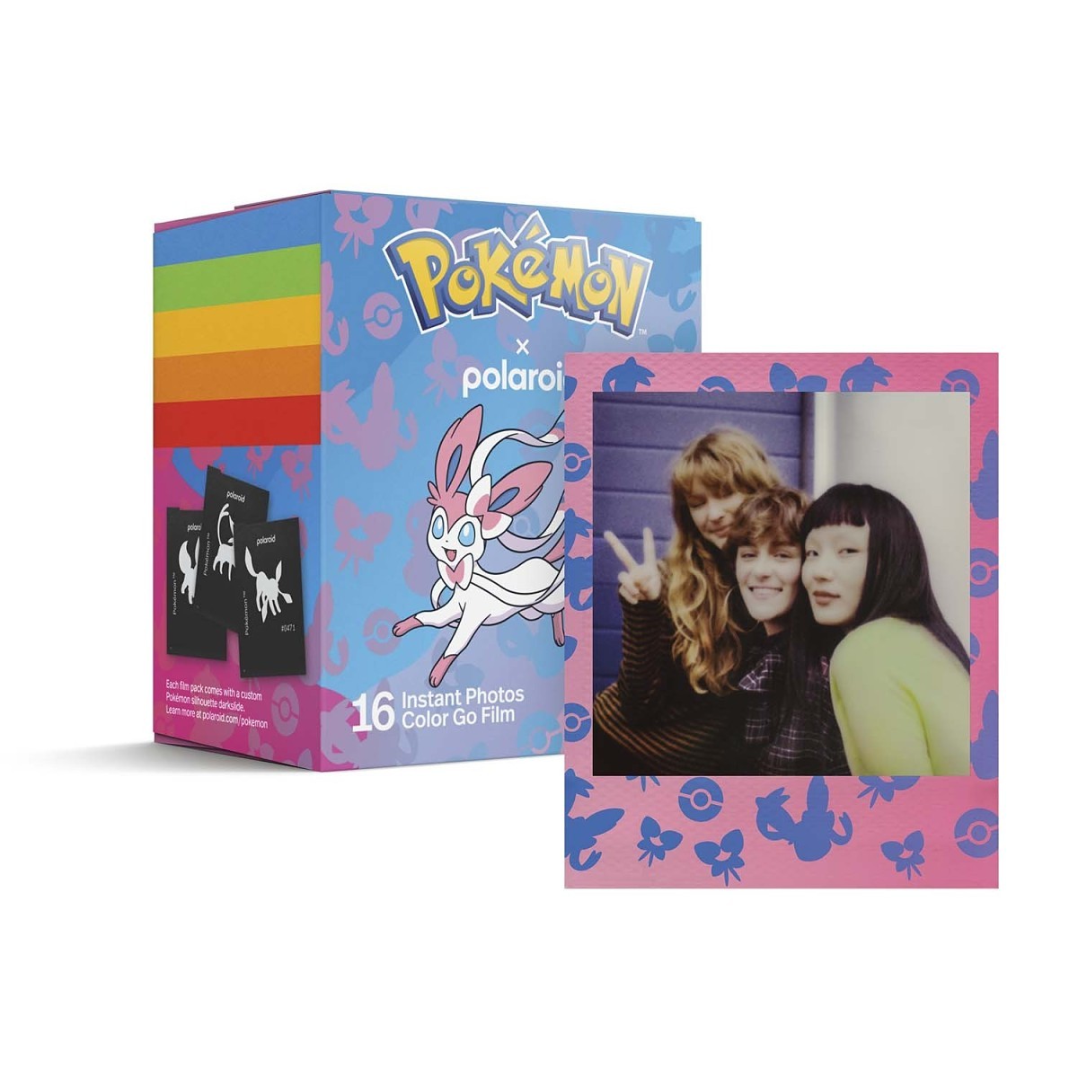 Pokemon × Polaroid: Polaroid Go Color Film Pokemon Sylveon Edition Double Pack