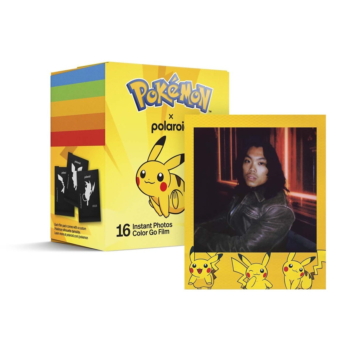 Pokemon × Polaroid: Polaroid Go Color Film Pokemon Pikachu Edition Double Pack