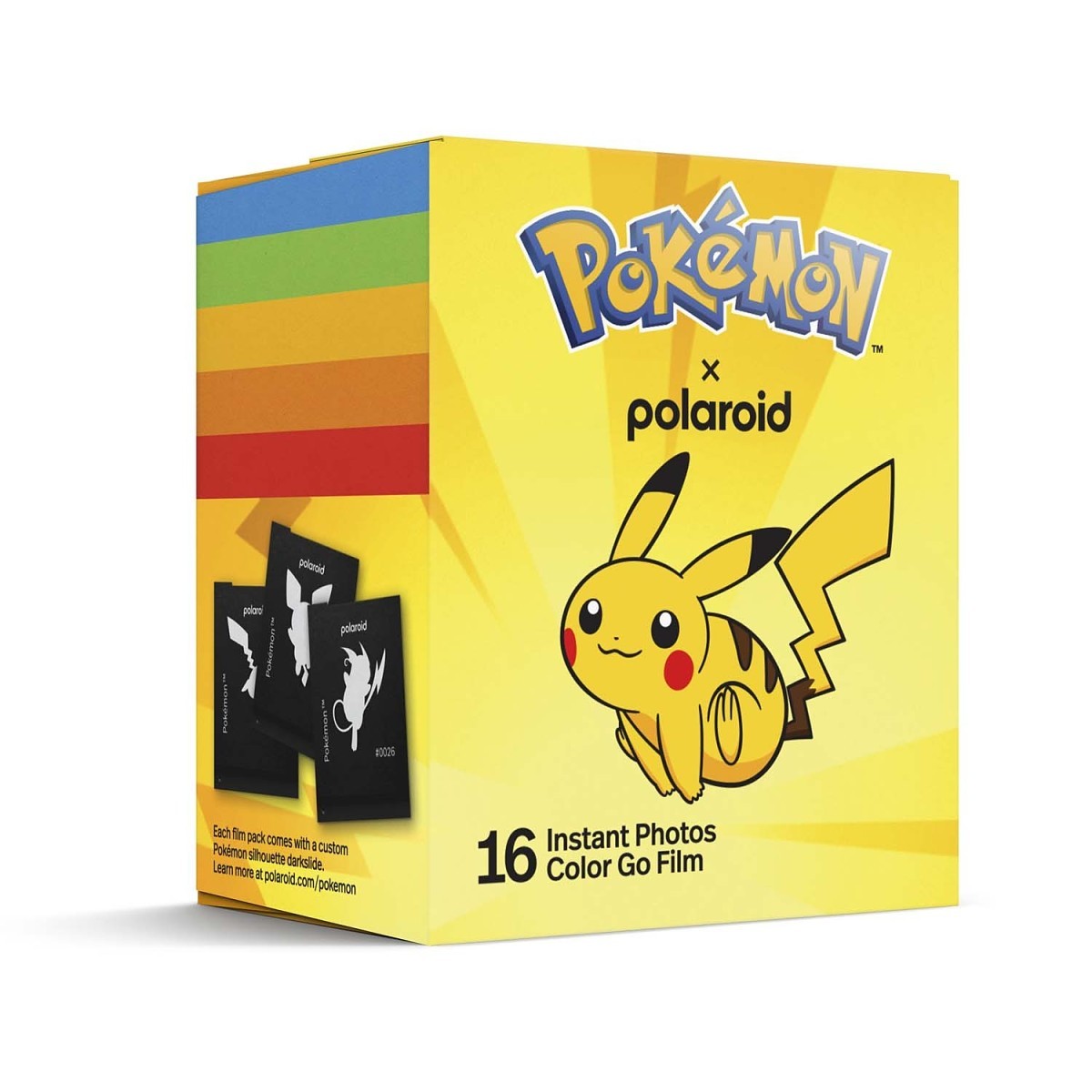 Pokemon × Polaroid: Polaroid Go Color Film Pokemon Pikachu Edition Double Pack