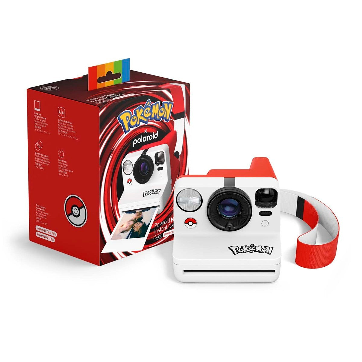 Pokemon × Polaroid: Polaroid Now Generation 3 Pokemon Poke Ball Edition