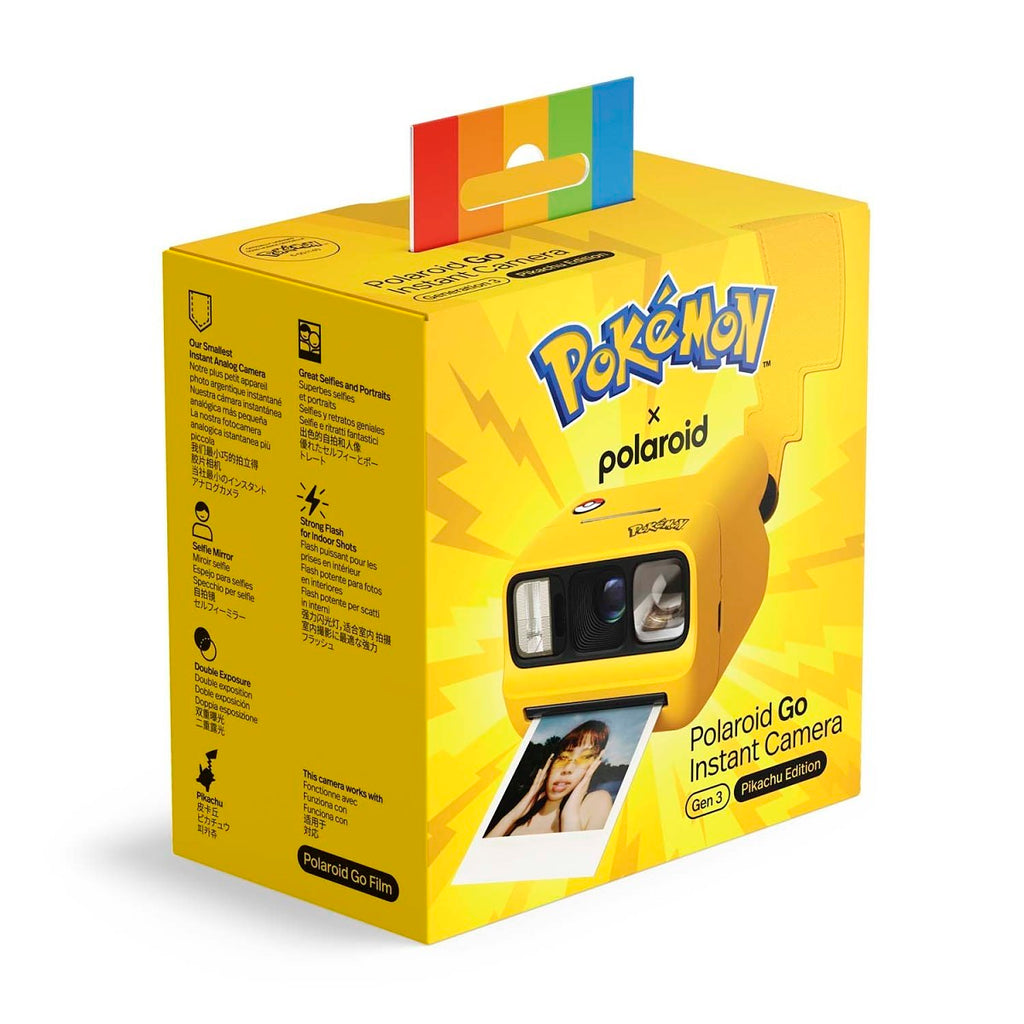 Pokemon × Polaroid: Polaroid Go Generation 3 Pokemon Pikachu Edition