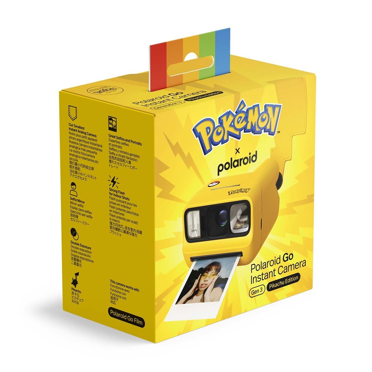 Pokemon × Polaroid: Polaroid Go Generation 3 Pokemon Pikachu Edition