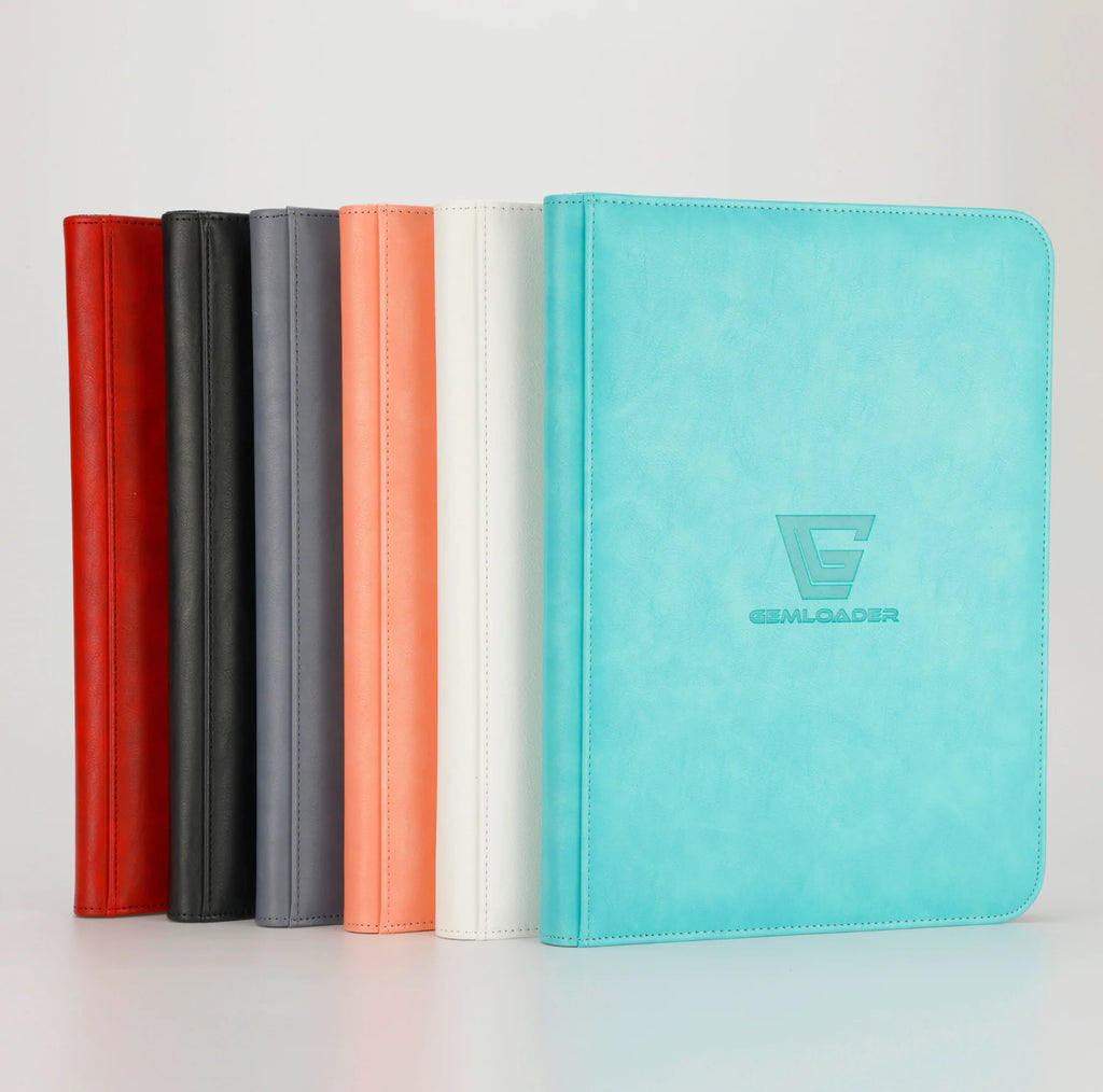 Gemloader Premium Traditional sleeved collectors binder (360 pockets 3X3)