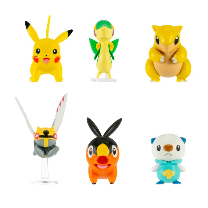 Pokemon Battle Figure 6-pack