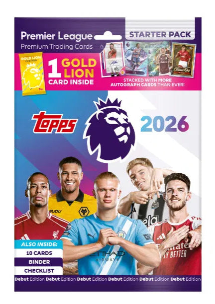 Topps Premier League 2026 Starter Set