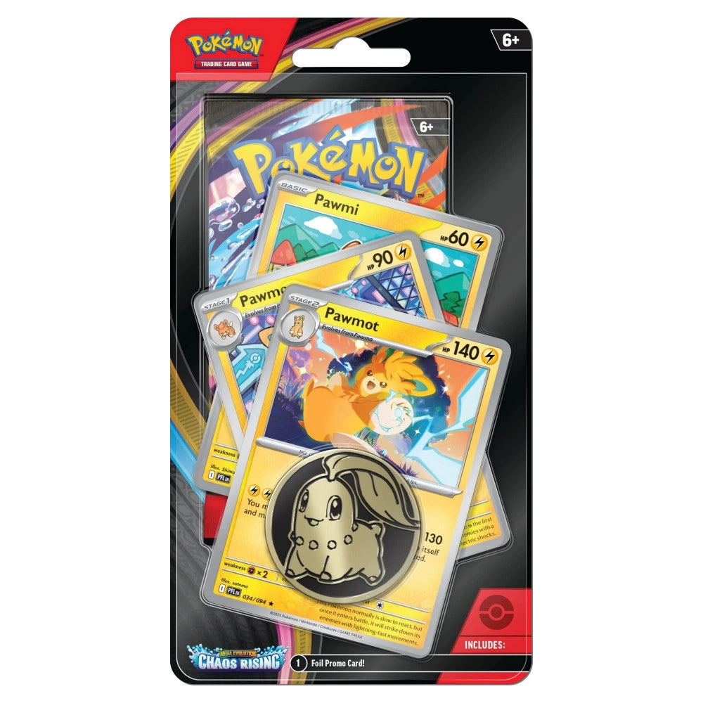 Pokemon ME04 Chaos Rising Premium Checklane Booster (1st)