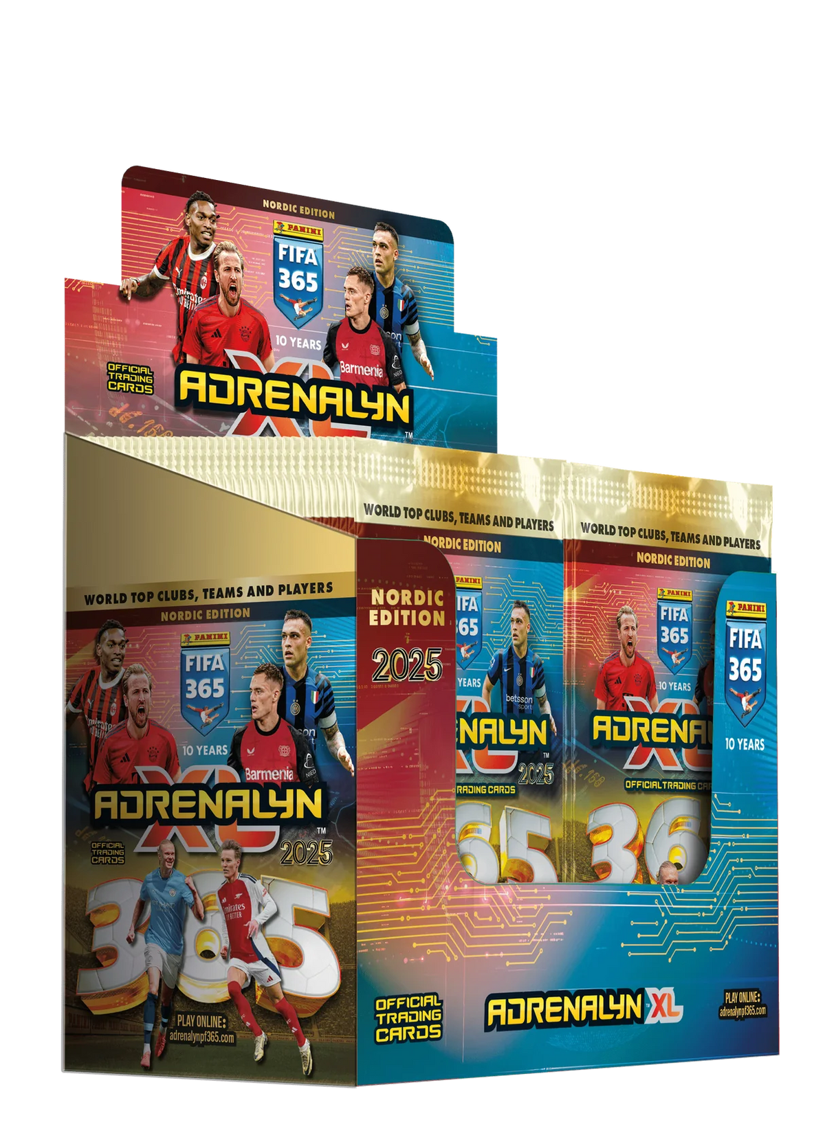 Panini FIFA 365 Adrenalyn XL Nordic Edition 2025 - Booster Display Box (50 pack)