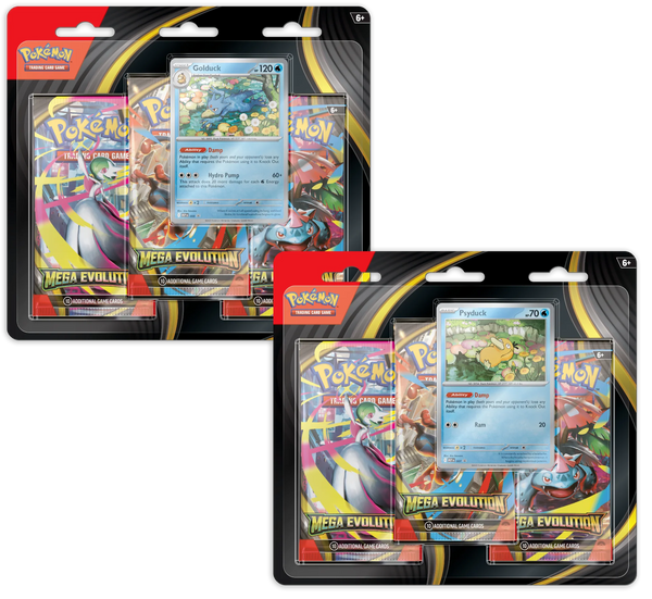 Pokemon Mega Evolution 3-Pack Booster Blister
