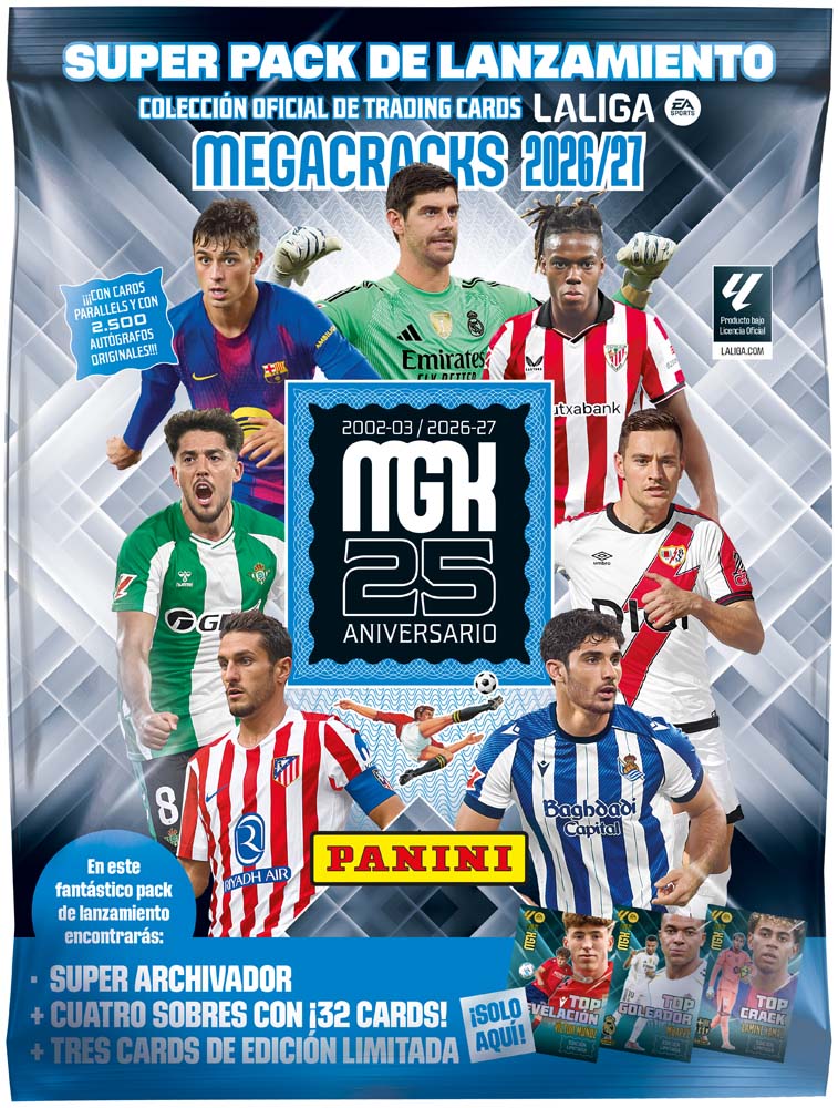 Panini MegaCracks La Liga 2026-27 Starter Pack