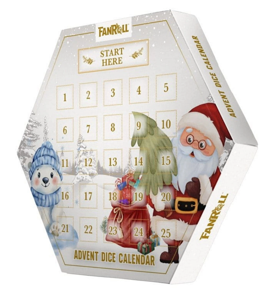 Advent Dice Calendar 2026 - Metallic Dice Games – Tärningskalender