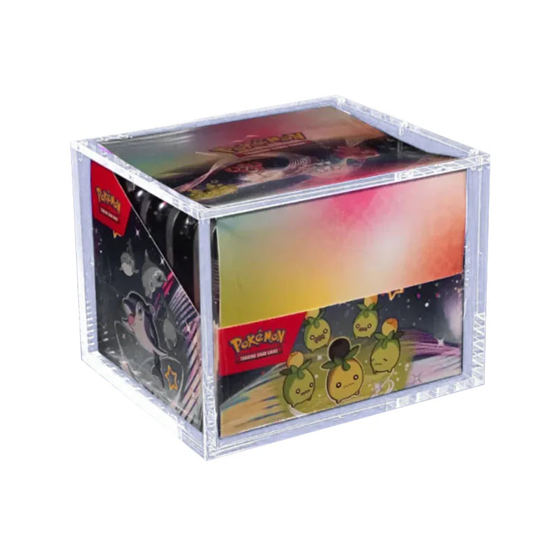 The Acrylic Box - Premium Case for Mini Tin Box (10pc) for Pokemon