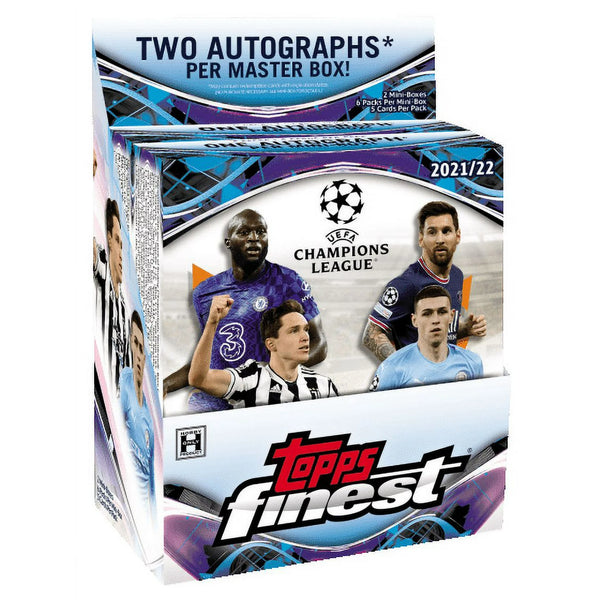 Topps Finest UEFA Champions League 2021/22 - Hobby Box