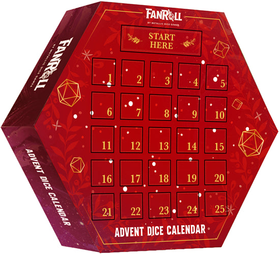 Metallic Dice Adventskalender med tärningar 2024