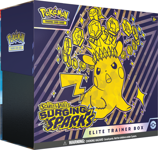 Pokemon Scarlet & Violet 8: Surging Sparks - Elite Trainer (9 boosters)