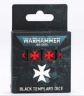 Warhammer 40K - Black Templars Dice Set