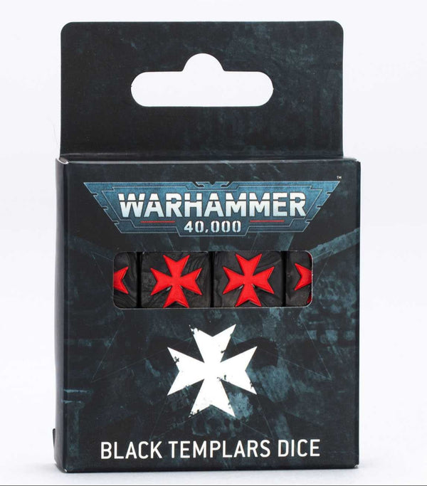 Warhammer 40K - Black Templars Dice Set