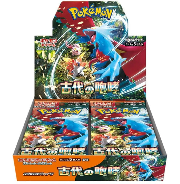 Pokemon Scarlet & Violet: Ancient Roar Booster Box (Japansk - sv4k)