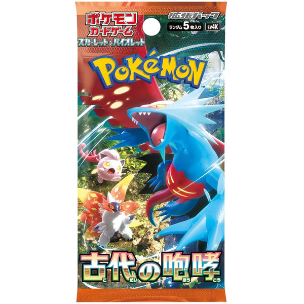 Pokemon Scarlet & Violet: Ancient Roar Booster (Japansk - sv4k)