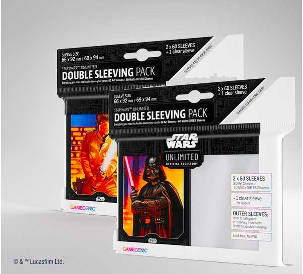 Gamegenic Star Wars: Unlimited - Double Sleeving Pack (120 pack)