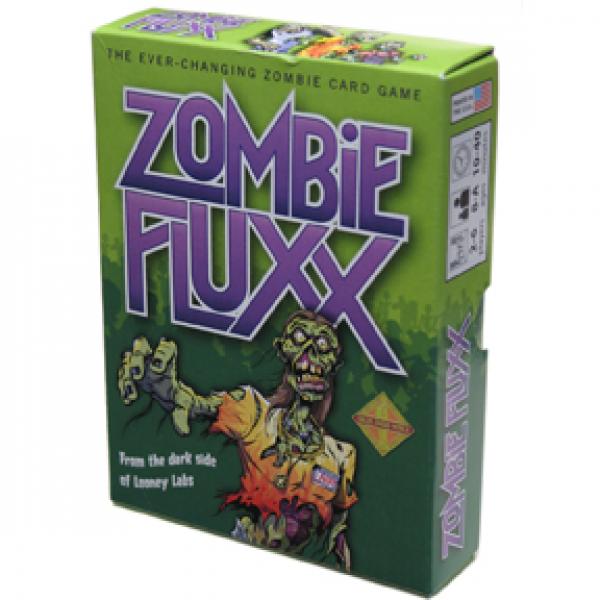 Zombie Fluxx – Kortspel med ständigt föränderliga regler