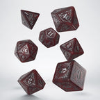 Q Workshop - Bloodsucker Dice Set: Scarlet - Tärningar