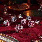 Q Workshop - Bloodsucker Dice Set: Scarlet - Tärningar