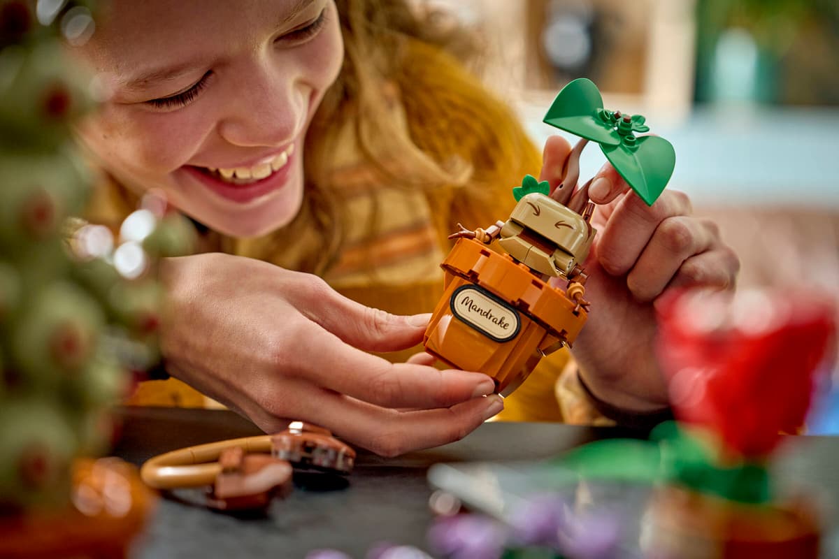 LEGO Harry Potter Hogwarts växter för örtlära 76474