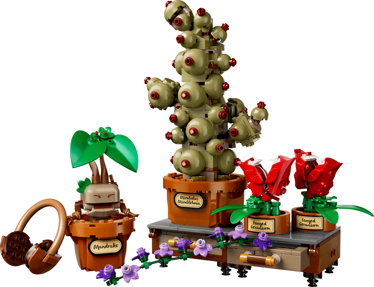 LEGO Harry Potter Hogwarts växter för örtlära 76474