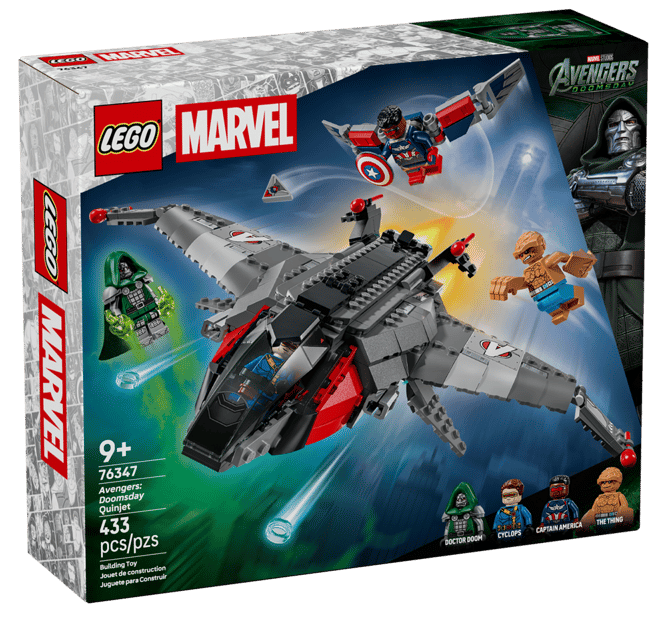 LEGO Marvel Avengers Doomsday Quinjet 76347