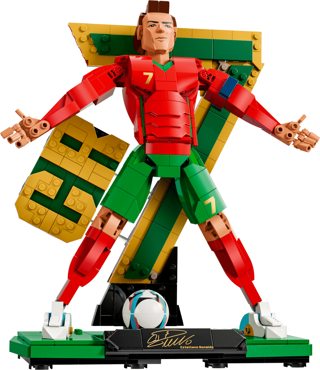 LEGO Editions Football Cristiano Ronaldo – fotbollslegend 43016